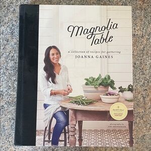 Magnolia Table Cookbook - Black and Cream